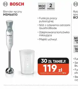 Max Elektro Bosch Blender ręczny MSM66110 oferta