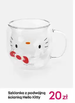 Pepco Szklanka z podwójną ścianką Hello Kitty oferta