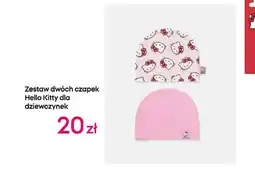 Pepco Zestaw dwóch czapek Hello Kitty dla dziewczynek oferta