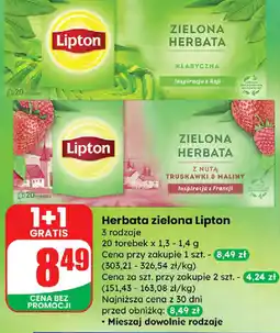 Dino Lipton Herbata zielona oferta