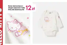 Pepco Body niemowlęce z długim rękawem Hello Kitty dla dziewczynki oferta