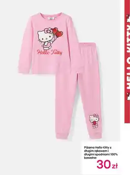 Pepco Piżama Hello Kitty z długim rękawem i długimi spodniami 100% bawełna oferta