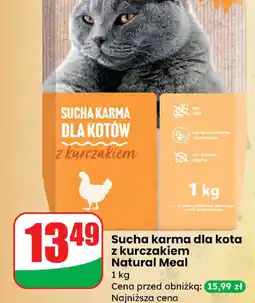 Dino Sucha karma dla kota Natural Meal oferta