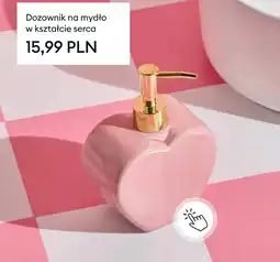 Sinsay Dozownik na mydło w kształcie serca oferta