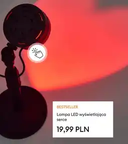 Sinsay Lampa LED wyświetlająca serce oferta