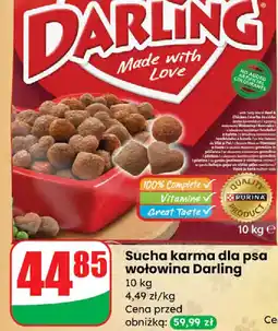 Dino Darling sucha karma dla psa wołowina oferta