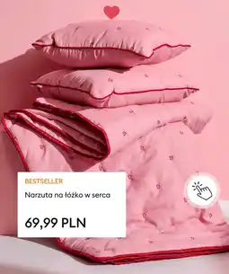 Sinsay Narzuta na łóżko w serca oferta