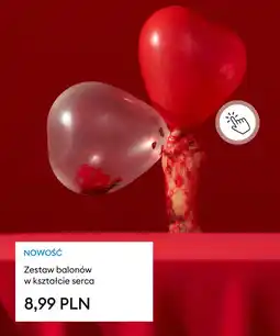 Sinsay Zestaw balonów w kształcie serca oferta