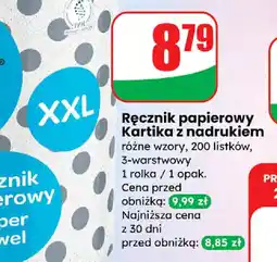 Dino Ręcznik papierowy Kartika z nadrukiem oferta