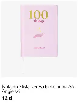 Flying Tiger Notatnik z listą rzeczy do zrobienia A6 - Angielski oferta