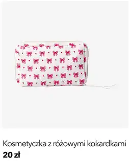 Flying Tiger Kosmetyczka z różowymi kokardkami oferta
