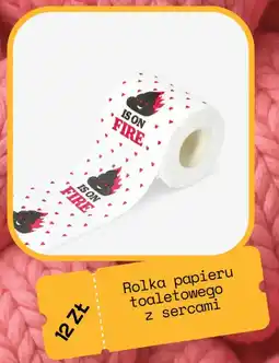Flying Tiger Rolka papieru toaletowego z sercami oferta