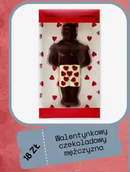 Flying Tiger Walentynkowy czekoladowy mężczyzna oferta