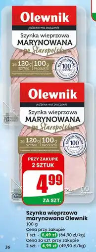 Dino Szynka wieprzowa marynowana oferta