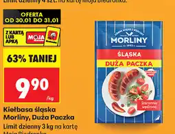 Biedronka Kiełbasa śląska Morliny, Duża Paczka oferta