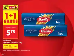 Biedronka Makaron spaghetti Barilla oferta