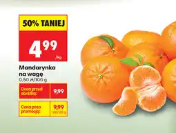 Biedronka Mandarynka na wagę oferta