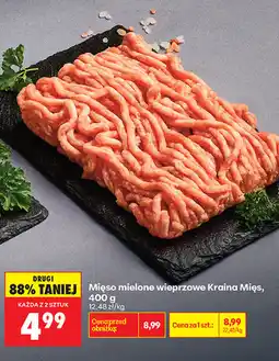 Biedronka Mięso mielone wieprzowe Kraina Mięs oferta