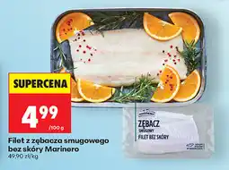 Biedronka Filet z zębacza smugowego bez skóry Marinero oferta