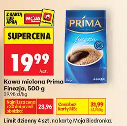Biedronka Kawa mielona Prima Finezja oferta