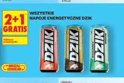 Biedronka Napój energetyczny DZIK, różne rodzaje oferta