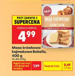 Biedronka Masa krówkowa kajmakowa Bakello oferta