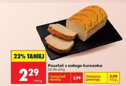 Biedronka Pasztet z całego kurczaka oferta