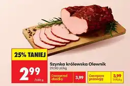 Biedronka Szynka królewska oferta