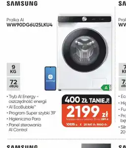 Max Elektro Samsung Pralka WW90DG6U25LKU4 oferta