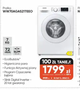 Max Elektro Samsung Pralka WW70AGAS21TEEO oferta