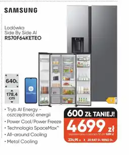Max Elektro Samsung Lodówka Side By Side AI oferta