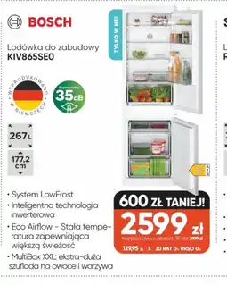Max Elektro Bosch Lodówka KIV865SEO oferta