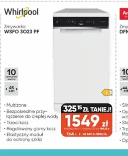 Max Elektro Whirlpool Zmywarka WSFO 3O23 oferta