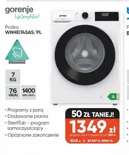 Max Elektro Pralka Gorenje WNHEI74SAS/PL oferta