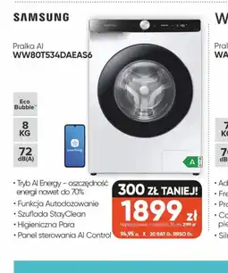 Max Elektro Samsung Pralka AI WW80T534DAEAS6 oferta
