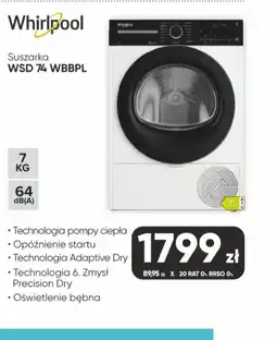 Max Elektro Whirlpool Suszarka WSD 74 WBBPL oferta
