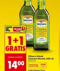 Biedronka Monini Oliwa z oliwek Classico oferta