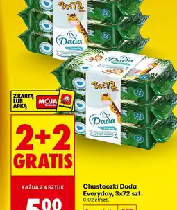 Biedronka Dada Chusteczki Everyday oferta