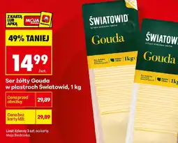 Biedronka Swiatowid Ser żółty Gouda oferta