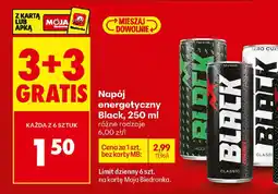 Biedronka Black napój energetyczny oferta