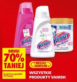 Biedronka Vanish produkty oferta