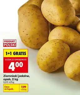 Biedronka Ziemniaki jadalne oferta