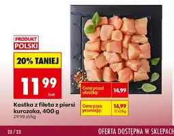Biedronka Kostka z fileta z piersi kurczaka oferta