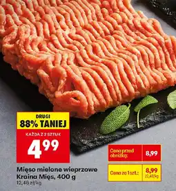 Biedronka Kraina Mięs mielone wieprzowe oferta