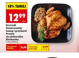Biedronka Kurczak faszerowany oferta