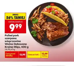 Biedronka Kraina Mięs Pulled pork oferta
