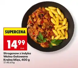 Biedronka Strogonow z indyka Wolno Gotowane Kraina Mięs oferta