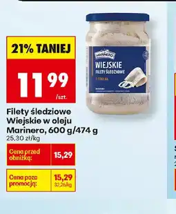 Biedronka Filety śledziowe Wiejskie Marinero oferta