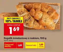 Biedronka Rogalik śniadaniowy z makiem oferta