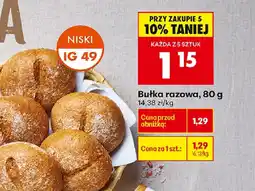 Biedronka Bułka razowa oferta
